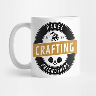 Padel Crafting Friendships Mug